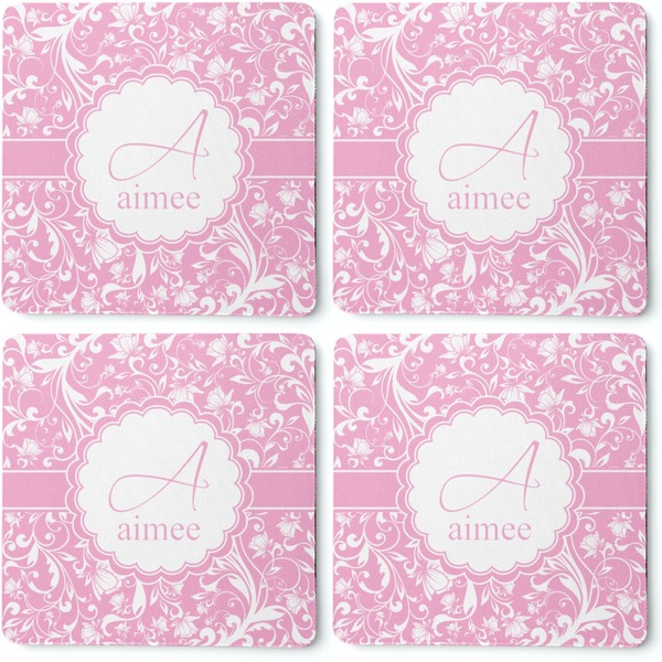 Floral Vine Coaster Rubber Back - Apvl