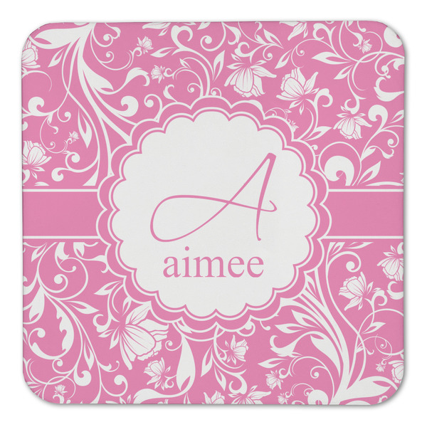 Floral Vine Coaster Set - FRONT (one)