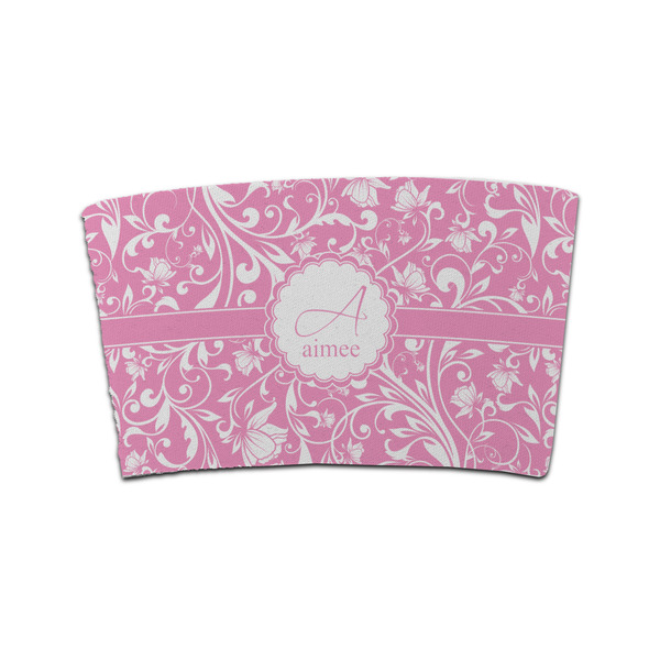 Custom Floral Vine Coffee Cup Sleeve (Personalized)