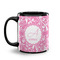 Floral Vine Coffee Mug - 11 oz - Black