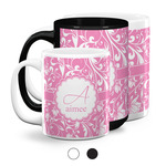 Floral Vine Coffee Mugs (Personalized)