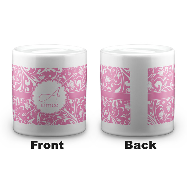 Floral Vine Coin Bank - Apvl