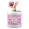 Floral Vine Coin Bank (Personalized)