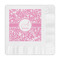 Floral Vine Embossed Decorative Napkins (Personalized)