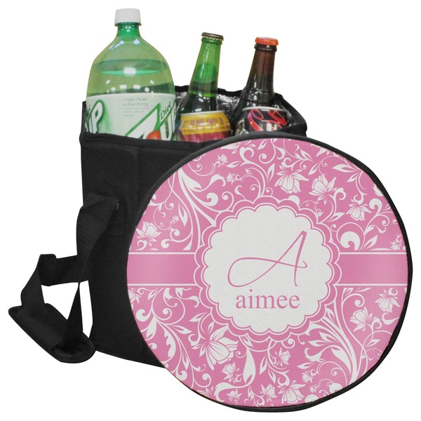 Custom Floral Vine Collapsible Cooler & Seat (Personalized)