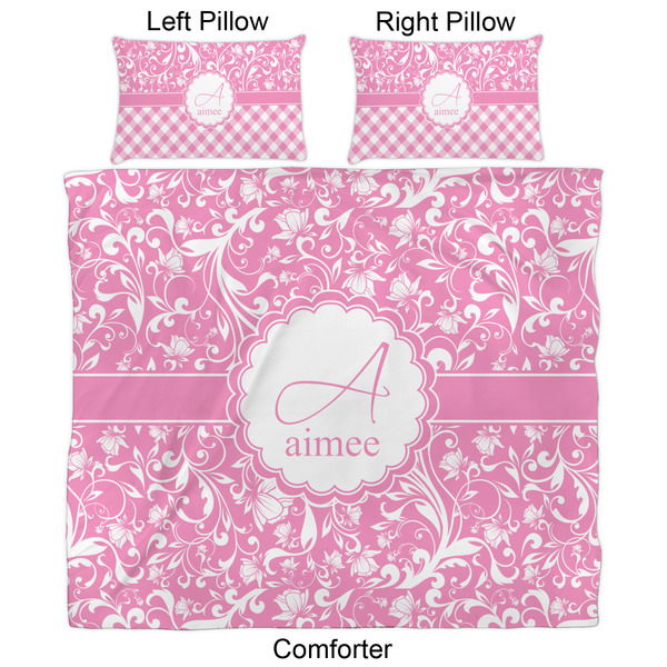 Floral Vine Comforter Set - King - Approval