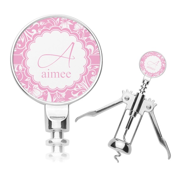 Custom Floral Vine Corkscrew (Personalized)