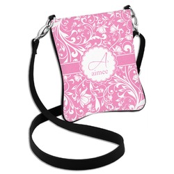Floral Vine Cross Body Bag - 2 Sizes (Personalized)