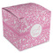 Floral Vine Cube Favor Gift Boxes (Personalized)
