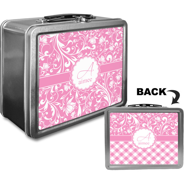 Floral Vine Custom Lunch Box / Tin Approval