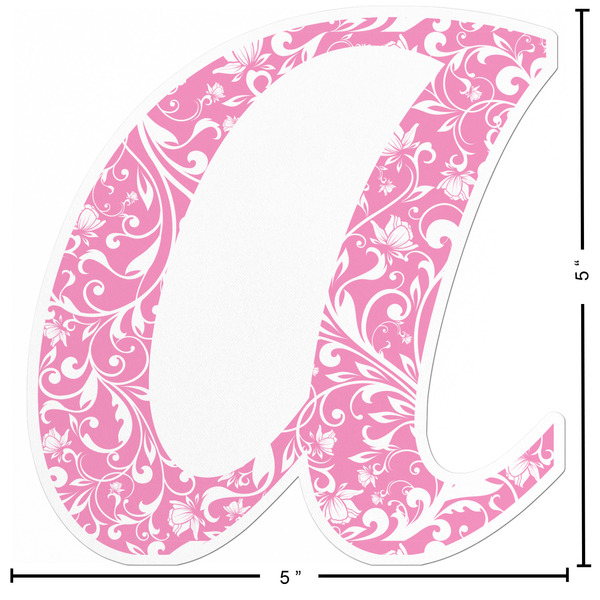 Floral Vine Custom Shape Iron On Patches - L - APPROVAL