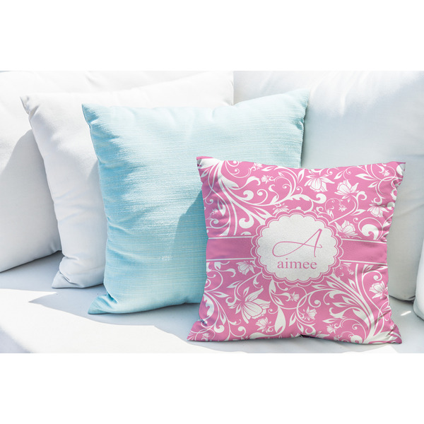 Floral Vine Decorative Pillow Case - LIFESTYLE 2