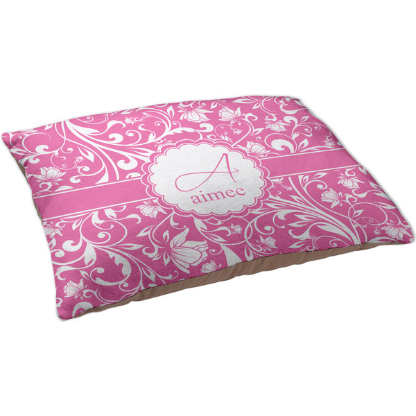 Floral Vine Dog Bed - Large