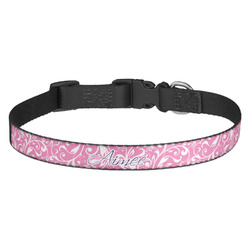 Floral Vine Dog Collar (Personalized)