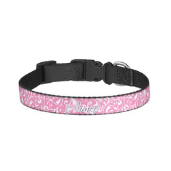 Floral Vine Dog Collar - Small (Personalized)