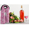 Floral Vine Double Wine Tote - LIFESTYLE (new)