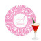 Floral Vine Drink Topper - Medium - Single with Drink