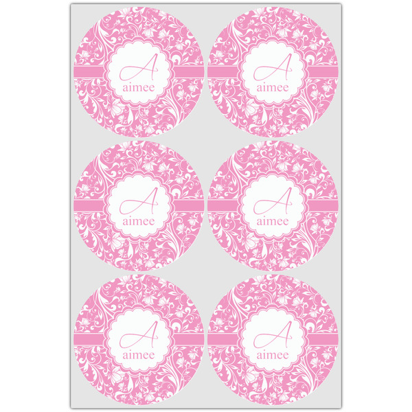 Floral Vine Drink Topper - XLarge - Set of 6