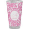 Floral Vine Pint Glass - Full Color (Personalized)