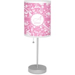 Floral Vine Lamp with Drum Shade (Personalized)