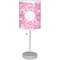 Floral Vine Drum Lampshade with base included