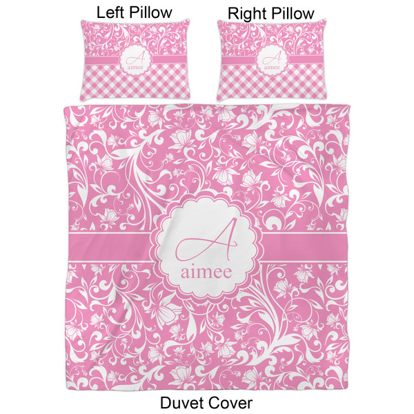 Floral Vine Duvet Cover Set - Queen - Approval