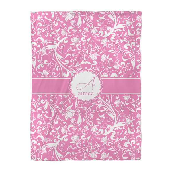 Floral Vine Duvet Cover - Twin XL - Front