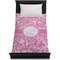 Floral Vine Duvet Cover - Twin XL - On Bed - No Prop