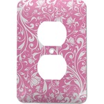 Floral Vine Electric Outlet Plate