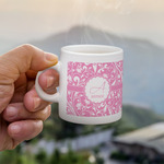 Floral Vine Single Shot Espresso Cup - Single (Personalized)