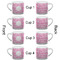 Floral Vine Espresso Cup - 6oz (Double Shot Set of 4) APPROVAL
