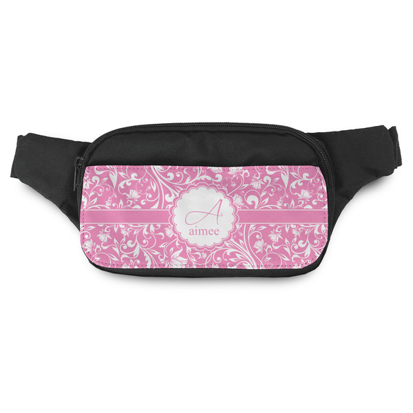 Custom Floral Vine Fanny Pack - Modern Style (Personalized)