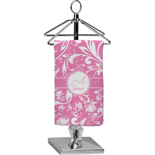 Custom Floral Vine Finger Tip Towel - Full Print (Personalized)