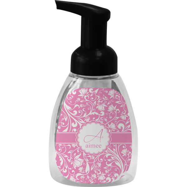 Custom Floral Vine Foam Soap Bottle (Personalized)