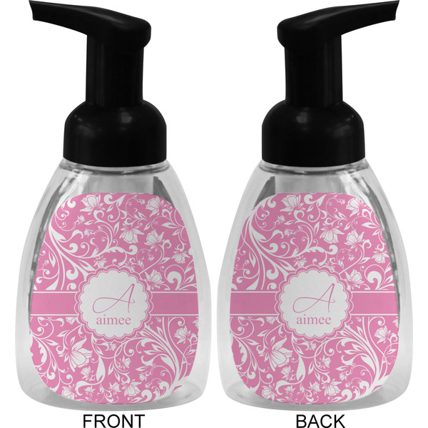 Floral Vine Foam Soap Bottle (Front & Back)