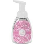 Floral Vine Foam Soap Bottle - White (Personalized)