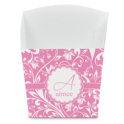 Floral Vine French Fry Favor Boxes (Personalized)