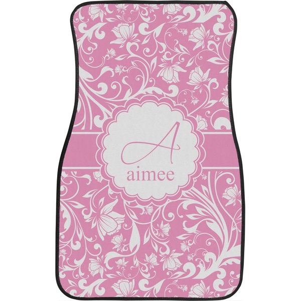Floral Vine Front Seat Car Mat