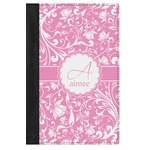 Floral Vine Genuine Leather Passport Cover (Personalized)