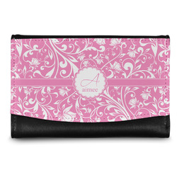 Floral Vine Genuine Leather Women's Wallet - Small (Personalized)