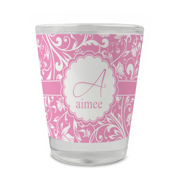 Floral Vine Glass Shot Glass - Standard - FRONT