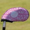 Floral Vine Golf Club Iron Cover - Single (Personalized)