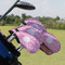 Floral Vine Golf Club Cover - Set of 9 - On Clubs