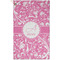 Floral Vine Golf Towel (Personalized) - APPROVAL (Small Full Print)