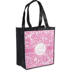 Floral Vine Grocery Bag (Personalized)