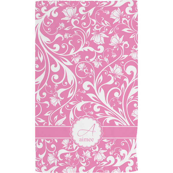 Floral Vine Hand Towel (Personalized) Full