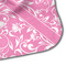 Floral Vine Hooded Baby Towel- Detail Corner