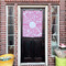 Floral Vine House Flags - Double Sided - (Over the door) LIFESTYLE