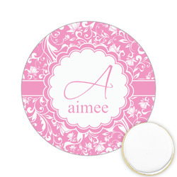 Floral Vine Printed Cookie Topper - 2.15" (Personalized)