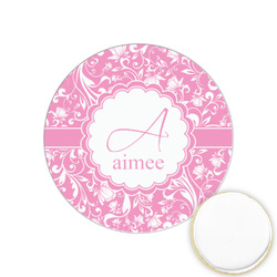 Floral Vine Printed Cookie Topper - 1.25" (Personalized)